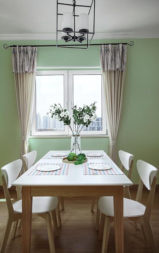 Safiyya 393"x17.7" Light Green Peel and Stick Wallpaper Green Solid Color Contact Paper Self Adhesive Contact Paper Decorative Wallpaper Vinyl Rolls for Wall