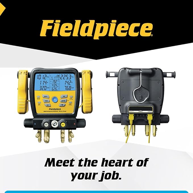 Fieldpiece SM480V SMAN Digital Manifold Wireless Data Logging