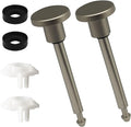 Waziaqoc 2 Set Tub Spout Diverter Repair Kit, Includes 2 x Diverter Valve Stems, 2 x Cup Seals and 2 x Gates, Leaky Faucet Repair Replacement Parts for Bathroom Shower Bathtub, Bronze