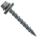 10 x 1-1/2" Slate Metal Roofing Screws - Hex Washer Head- Self-Starting/Tapping - EPDM Washer. 1 x 250 Count Bag - 250 Screws