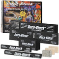 Dura-Block Set 6pc - Flexible EVA Foam Wet or Dry Autobody Sanding Blocks Kit for Automotive Bodywork