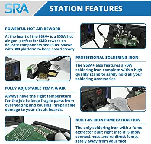 New Aoyue 968A+ SMD Digital Hot Air Rework Station… (110)