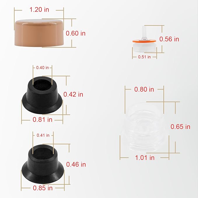 RK-17MH Outside Faucet Repair Kit Metal Handle Compatible with Woodford Model 17