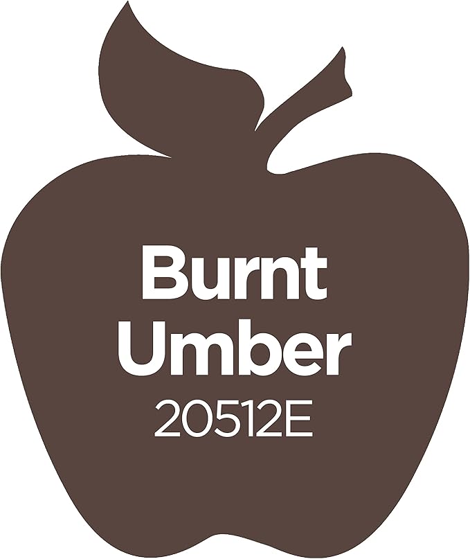 Apple Barrel Acrylic Paint in Assorted Colors (2 oz), 20512, Burnt Umber (Pack of 2)