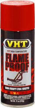 VHT SP109 Flameproof Coating Very High Heat Spray Paint – Red Flat Finish – 11 oz Aerosol Can
