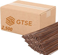 GTSE 18 Inch Brown Zip Ties, 2,500 Bulk Contractors Pack, 175lb Strength, UV Resistant Long Nylon Cable Ties, Self-Locking 18" Tie Wraps, Full Carton