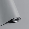 Safiyya Grey Peel and Stick Wallpaper Grey Contact Paper Wall Paper Removable Decorative Self Adhesive Wallpaper Vinyl Rolls for Wall 118"x17.7"