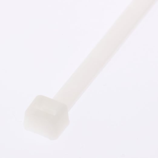 Panduit PLT1.5M-M Locking Cable Tie, Miniature, Nylon 6.6, 5.6-Inch Length, Natural (1,000-Pack)