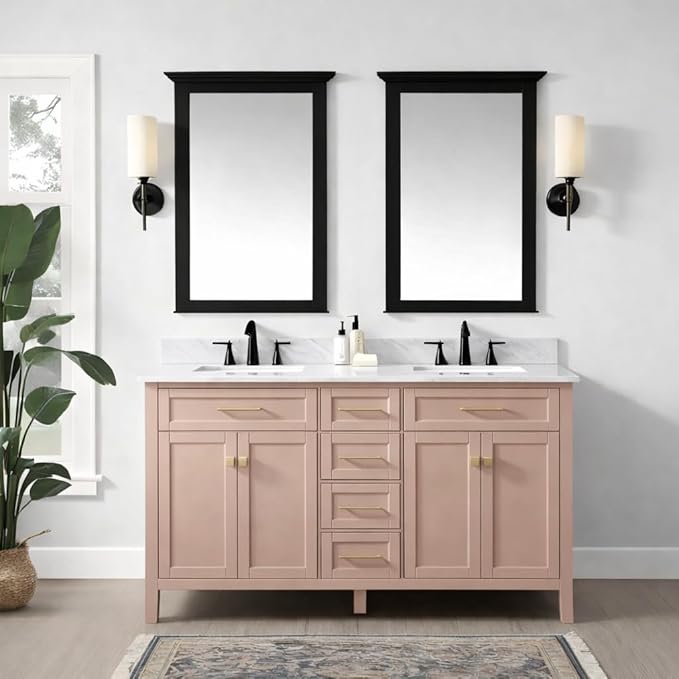 ALL-IN-ONE Paint by Heirloom Traditions, Blossom (Soft Peach), Quart - Durable cabinet and furniture paint. Built in primer and top coat, no sanding needed. Includes our 30 featured color card.