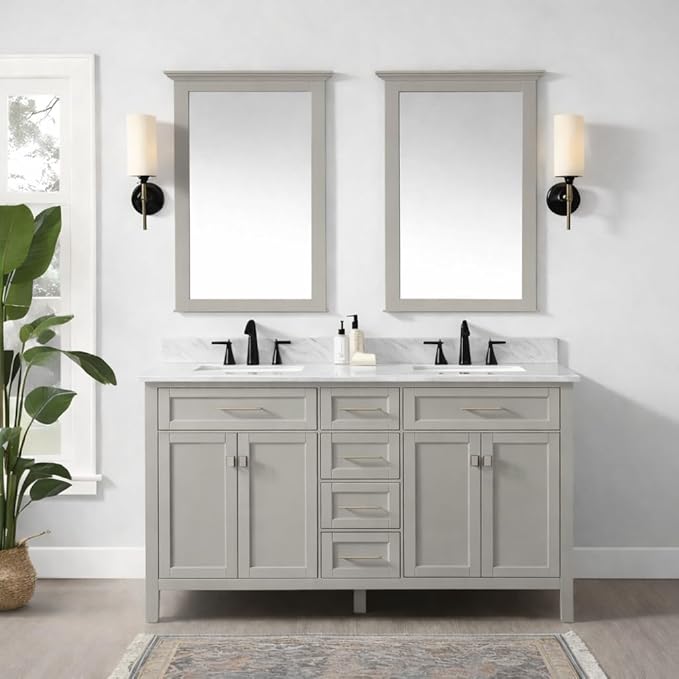 ALL-IN-ONE Paint by Heirloom Traditions, Putty (Light Taupe), Quart - Durable cabinet and furniture paint. Built in primer and top coat, no sanding needed. Includes our 30 featured color card.
