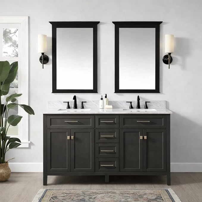 ALL-IN-ONE Paint by Heirloom Traditions, Abbey (Warm Gray), Gallon - Durable cabinet and furniture paint. Built in primer and top coat, no sanding needed. Includes our 30 featured color card.