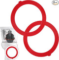 Flush Valve Seal for Kohler, 2-Pack GP1059291 Silicone Replacement for Toilet - Upgraded Leak-Proof Gasket Seal Kit Compatible with Kohler Canister, K-GP1059291