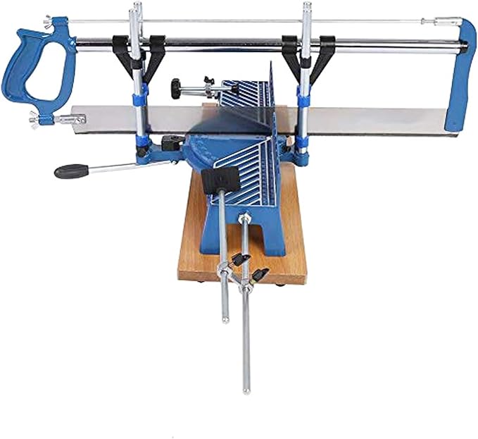 Precision Miter Hand Saw Cutting Angle Manual Precision Iron Mitre Hand Saw Angle Woodwork Carpentry Saw Hand Angle Sawing Tool (18 teeth)