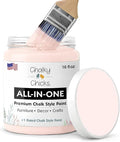 Chalky Chicks 16 Fl Oz Matte Paris Pink Chalk Paint for Furniture Without Sanding, No Prep Furniture Paint No Sanding All in One for Crafts, Wood, Walls, Cabinet, Metal, Dresser, Farmhouse