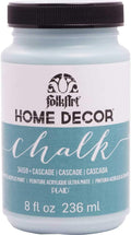FolkArt Home Decor Chalk Furniture & Craft Paint in Assorted Colors, 8 ounce, Cascade,34159