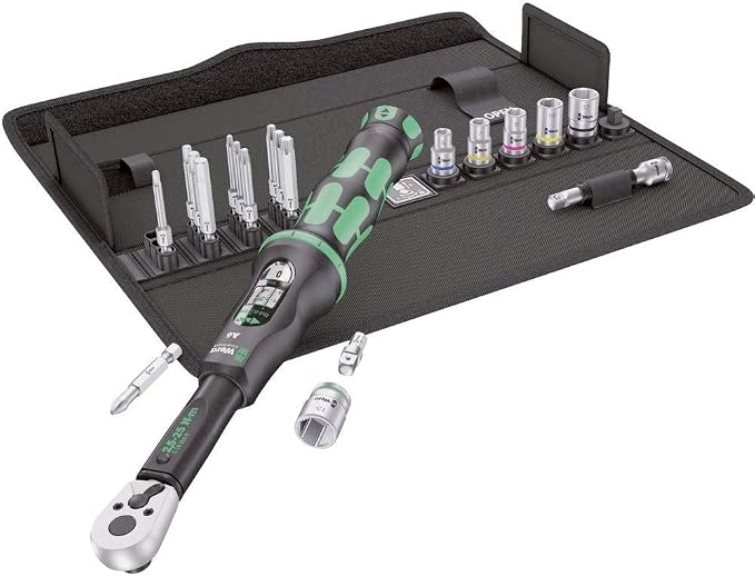 WERA 05130110001 Click-Torque A 6 Set 1, 2.5-25 Nm, 20 Pieces