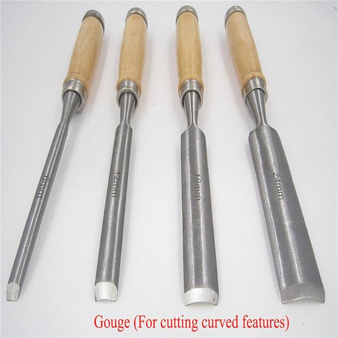 1Pcs Art Artist Chip Carpentry Chisel Sculpture Carpenter Carve Craft Woodcut Mortise Sculpte Woodwork Wood Woodcarve Gouge