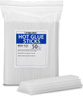 Parlora Hot Glue Sticks, Mini Size, 6" Long x .27" Diameter, 50 Count, Clear, for Kids Adults DIY Art Craft Gluing Repairing Sealing Festival Home Decoration