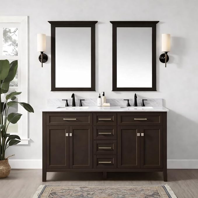 ALL-IN-ONE Paint by Heirloom Traditions, Kisses (Chocolate Brown), Gallon - Durable cabinet and furniture paint. Built in primer and top coat, no sanding needed. Includes our 30 featured color card.