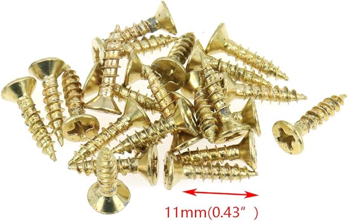 Quluxe 2" Door Hinges, Lengthened Axis Square Hinge, Antique Brass Hinges for Cabinet Doors Dresser Drawer Closet with Screws- Gold (Pack of 4)