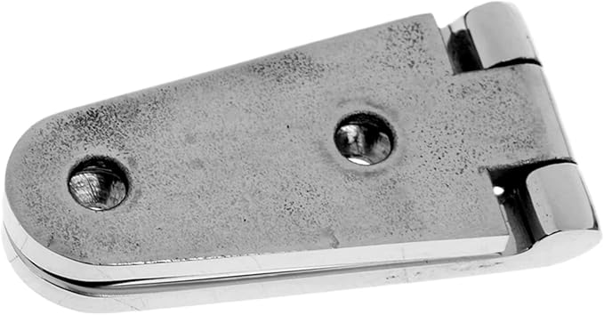 316 Stainless Steel Boat/Door Hinge ，Heavy Duty Marine Grade Cupboard Cabinet Drawer Door Strap Butt Hinge Furniture Hardware (Size: 4”X1”,2pcs)