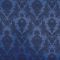 Tempaper Textured Metallic Blue Damsel Removable Peel and Stick Damask Wallpaper, 20.5 in X 16.5 ft, Made in the USA