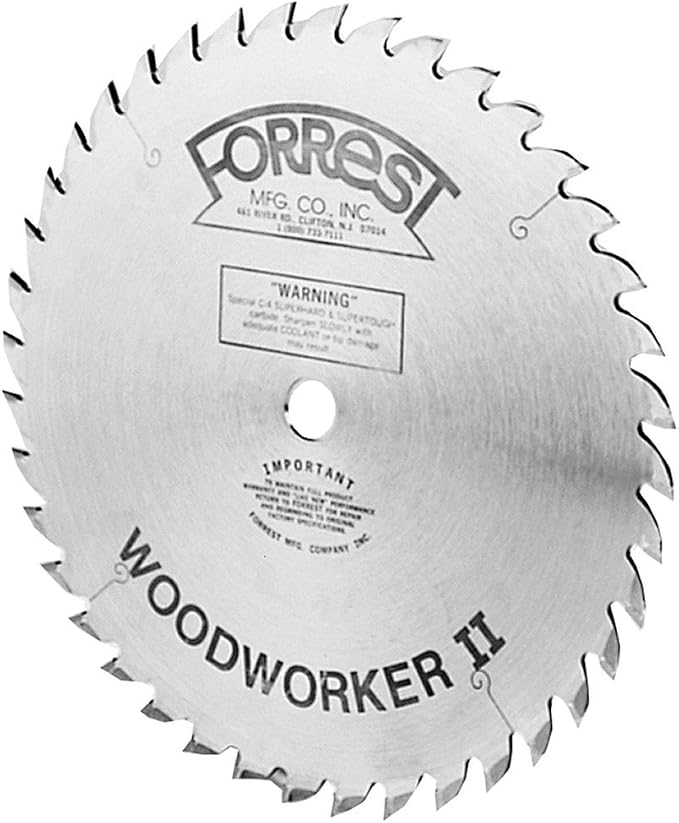 Forrest WW09307100 Woodworker II 9-Inch 30 Tooth 5/8-Inch Arbor 3/32-Inch Kerf Circular Saw Blade