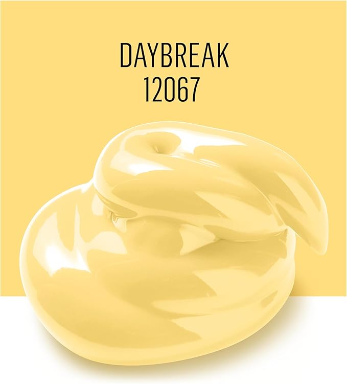 FolkArt Acrylic Craft Paints, Daybreak 8 fl oz Premium Matte Finish Paint, Perfect For Easy To Apply DIY Arts And Crafts, 12067