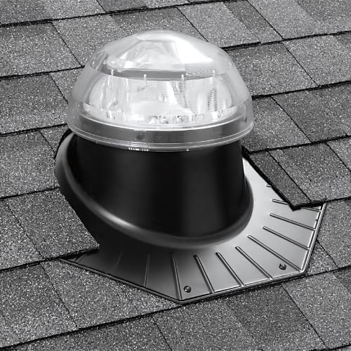Solatube® 290 DS 14-inch Tubular Skylight Kit for Large Rooms – High-Capacity Natural Light for Kitchens, Bedrooms & Living Rooms – Energy Efficient Base Kit