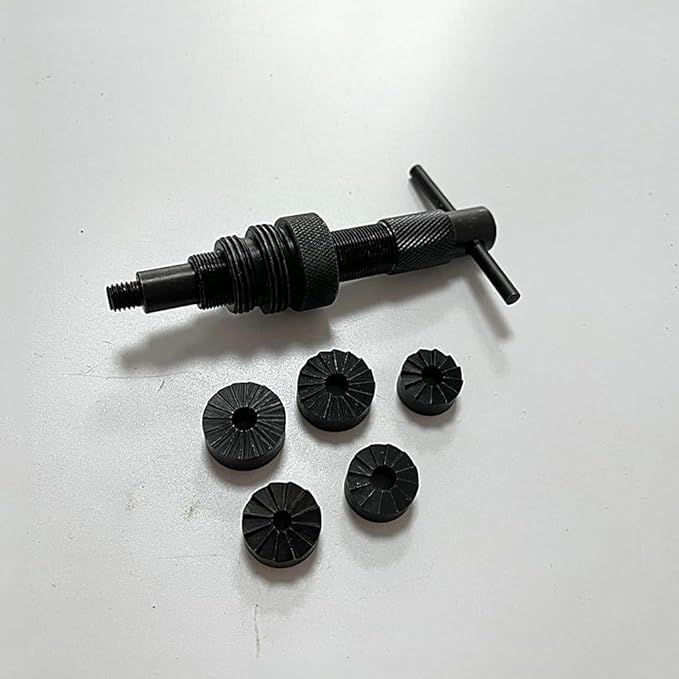 Black Stainless Steel Faucet Repair Kit – With Replacement Valve Cores for Plumber & DIY Tasks