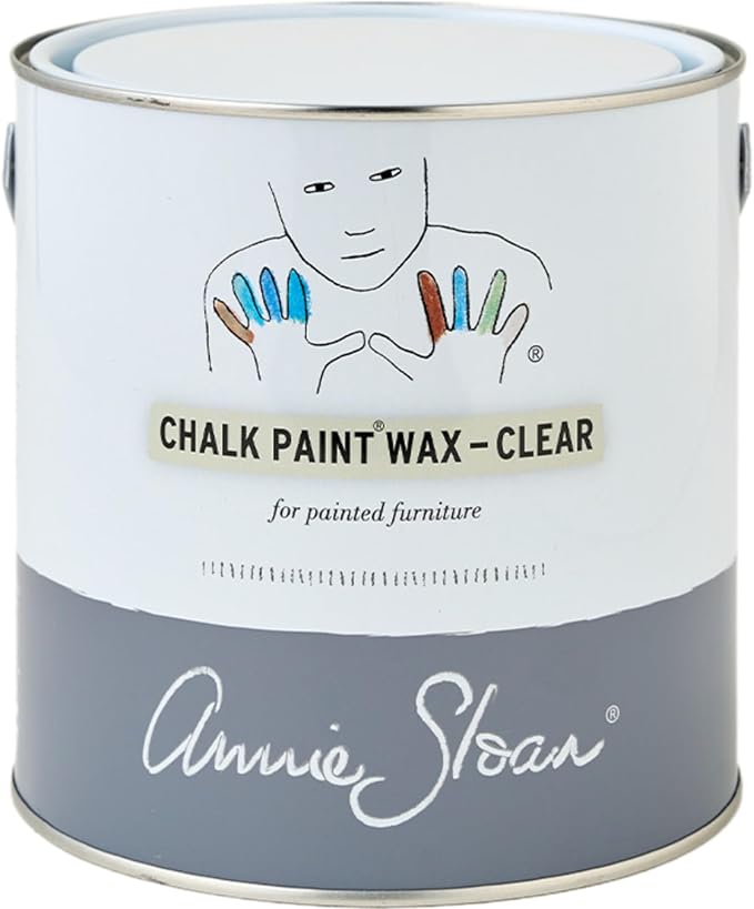 Annie Sloan Clear Chalk Paint® Wax (2.5 Liters) - Protective Furniture Wax for Paintwork | Seals, Softens & Enhances Hand-Painted Finishes