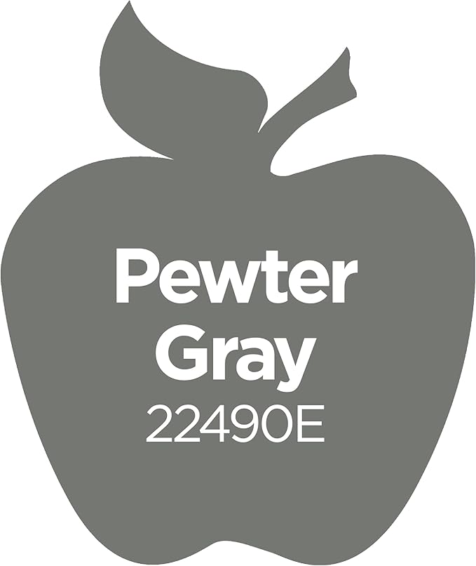 Apple Barrel ACRYLIC PAINT, 16 oz, Pewter Grey (Pack of 2)