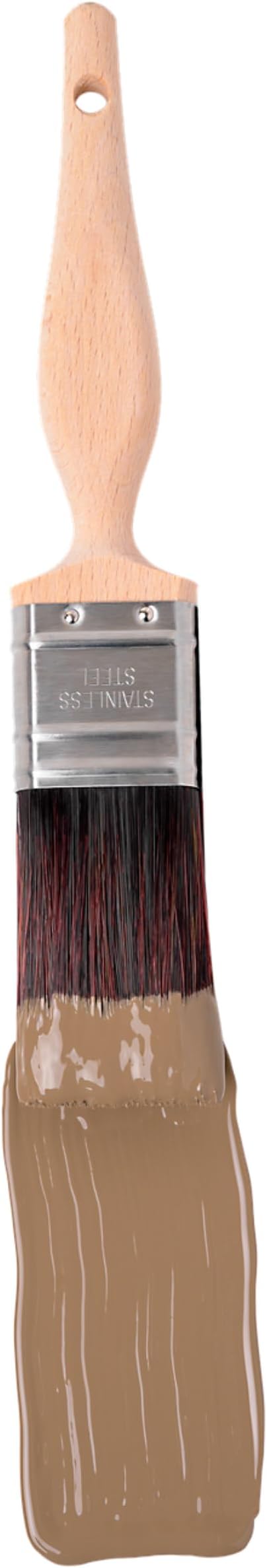 Dixie Belle Silk All-in-One Mineral Paint - Truffle (4oz) - Deep Earthy Brown All-in-One Water Based Primer + Topcoat - Durable Furniture Paint - Low Reflective Finish