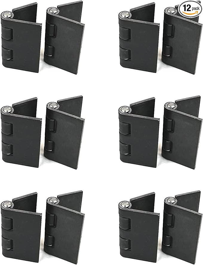 Heavy Duty Weldable 6 Pairs 4" x 4" Gate Hinges-Steel Butt Hinge/HVY Gates Doors …
