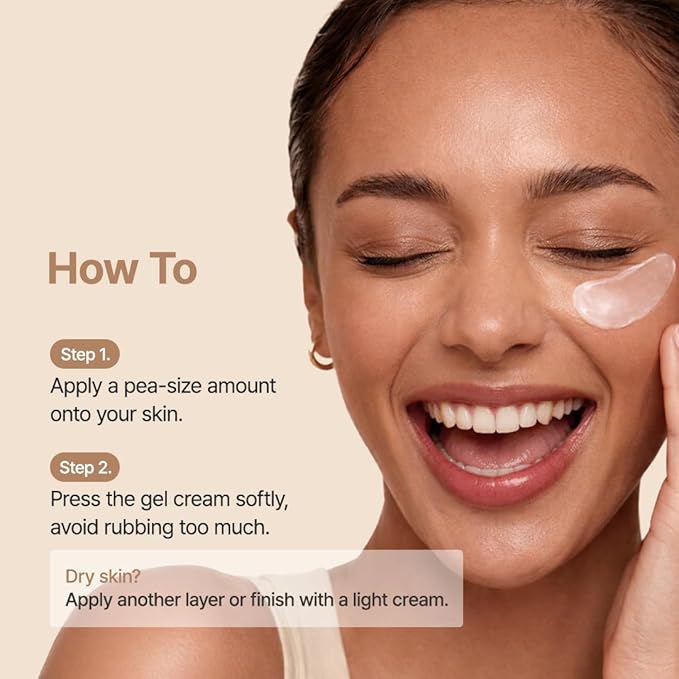 PURITO Oat In Calming Gel Cream, Non-Comedogenic, 77% Oat Seed Water Lightweight Water-Gel Face Moisturizer, Fragrance-Free, Vegan Korean Skincare, Sensitive & Blemish-Prone Skin, 100 mL