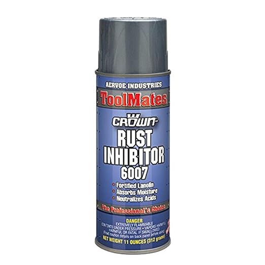 Crown 6007 Rust Inhibitor - 11 oz Aerosol, Light Amber
