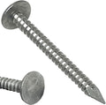 (2000) 1.25”-RING SHANK ALUMINUM - ROOFING SIDING NAILS - Vinyl & Aluminum Siding & Facia Trim Nail – Aluminum metal secure holding Ring Shank nail – 1.25 in