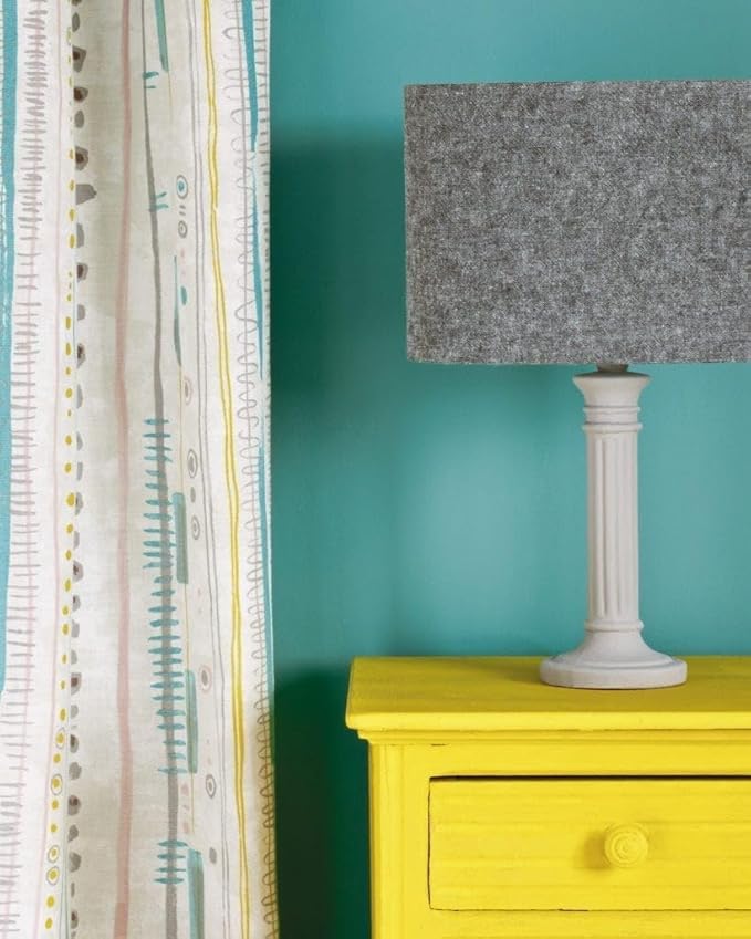 Annie Sloan Chalk Paint® (English Yellow, 500 ml/16.9 Fl Oz) a unique decorative paint for furniture, cabinets and home décor with no sanding or priming