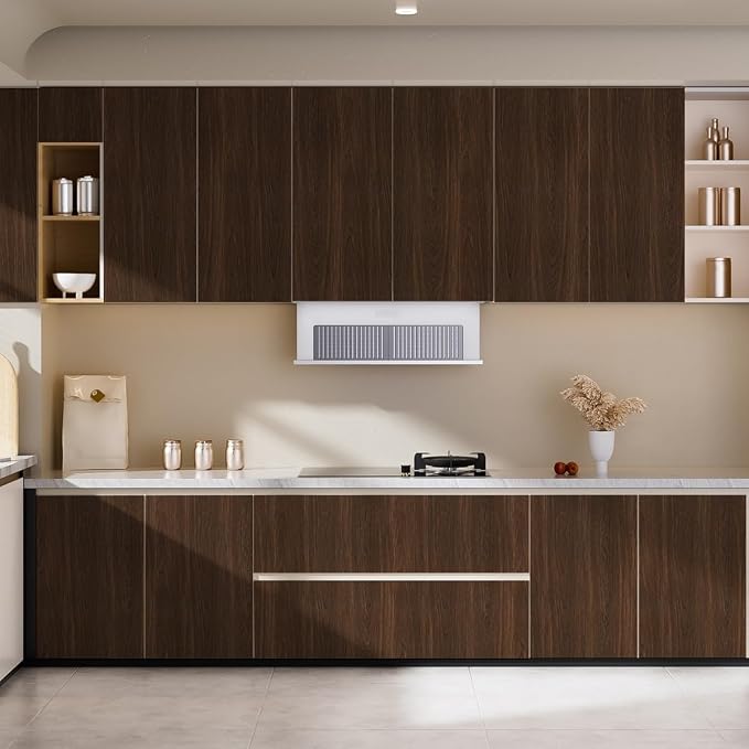 Arthome Cherry Wood Contact Paper Peel and Stick Wallpaper 16.5" x240" | Covers 27.5 sq ft.,Decorative Vinyl Film for Countertop,Cabinets,Shelf,Drawer Liner,Easy to Clean Removable Wall Covering