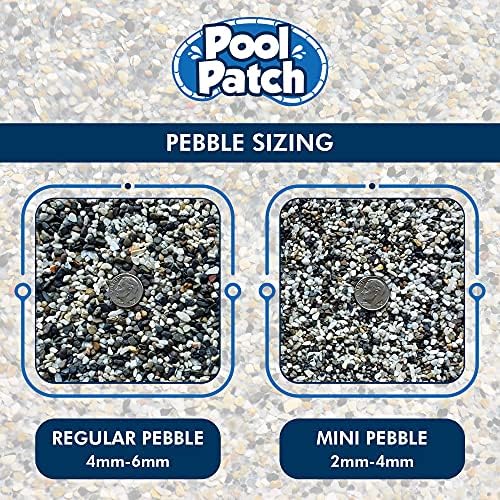 Pool Patch Pool Pebble Repair Kit, 10-Pound, White Mini