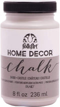 FolkArt Home Decor Acrylic Chalk Furniture & Craft Paint in Assorted Colors, 8 ounce, Castle