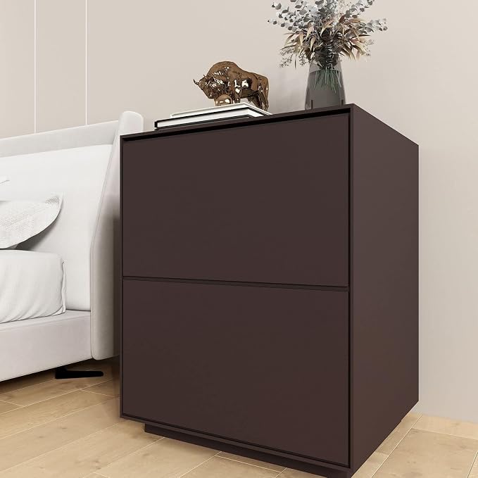 Dark Brown Contact Paper Peel and Stick 12x400 Inch Dark Brown Wallpaper for Bedroom, Dark Brown Contact Paper for Cabinets and Drawers Dark Brown Wallpaper Removable Solid Brown Wall Paper