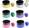 DGAGA Metallic Acrylic Paint,6PCS Iridescent Paint,1.69 OZ/Jar,Chalk Paste Paints Metallic,Metallic Paints for Crafts Color-shifting Glass Paste,Blendable,Paints on Rocks,Wood,Canvas,Fabric,Ceramic