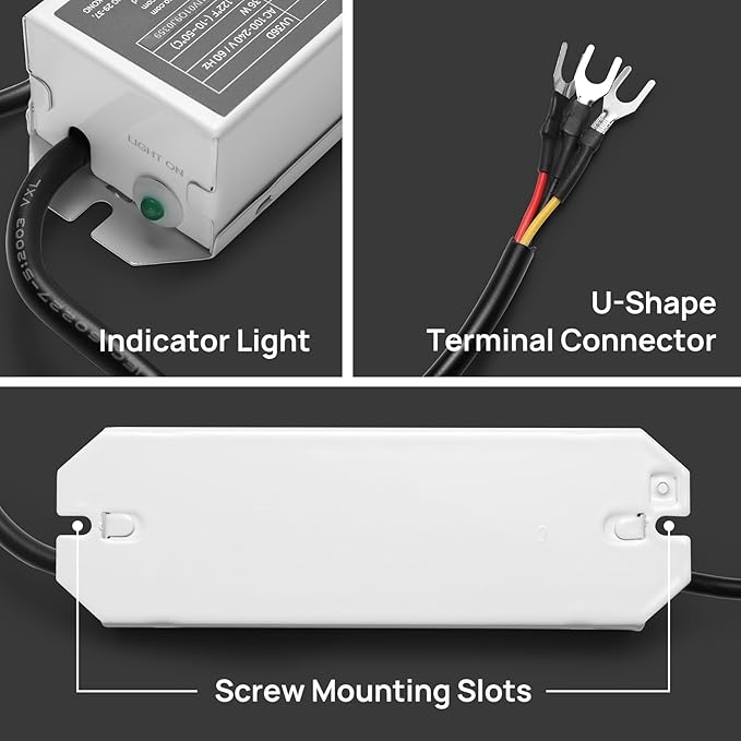 TURBRO AC 100-240V 36W HVAC UV Light Kit for Ducted Coil Systems, ETL&CARB Certified, Comes with a 15.2 in 4-Pin 2G11 Base Lamp, Magnetic Holder, and a Ballast, for Cleaning Air and AC Systems, UV36D