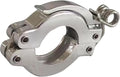 1pc Hinged Spring Clamp - Quick-Release Clamping Ring for Vacuum Applications, Aluminum Pressure Spring Toggle(KF 16)