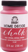 FolkArt Home Decor Water Based Chalk Furniture & Craft Paint in Assorted Colors, 8 ounce, Imperial