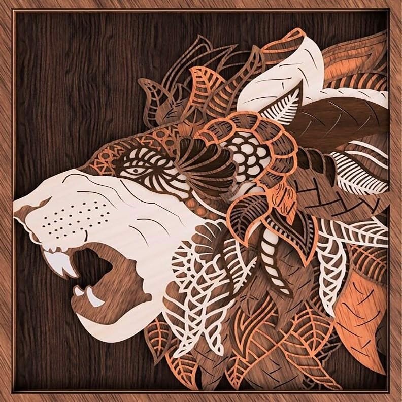 Proflex Walnut Plywood 6pcs, 1/8" x 12” x 12” Real Wood Plywood Sheets Premium “A” Grade with Smooth Sanded Finish, Perfect for Laser Cutting & Engraving, Crafts, and DIY Projects.