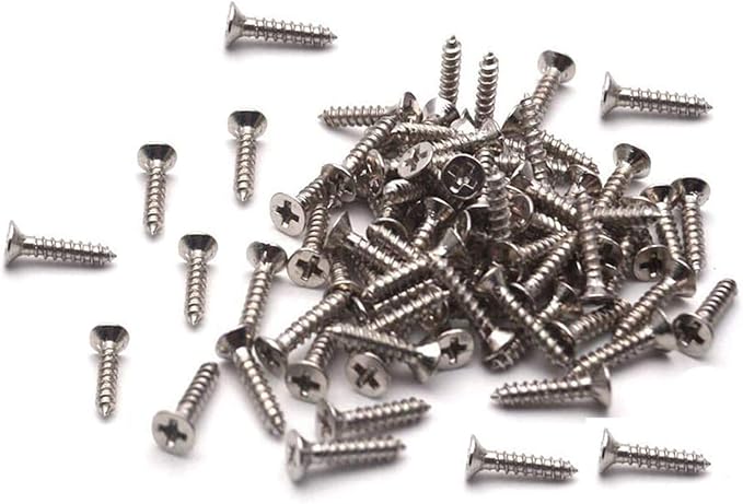 XMHF Cabinet Gate Closet Door Hinges 2.4"x1.5" Home Furniture Hardware Folding Butt Hinges White with Mounting Screws Pack of 12