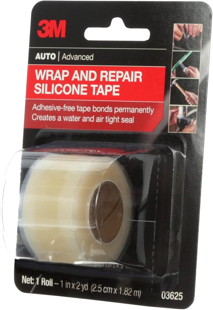 3M Wrap and Repair Silicone Tape, 03625, 1 in x 6 ft