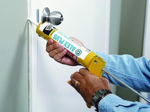 DAP Acrylic Latex Caulk with Silicone, White | Alex Plus | 10.1oz | Pack of 2
